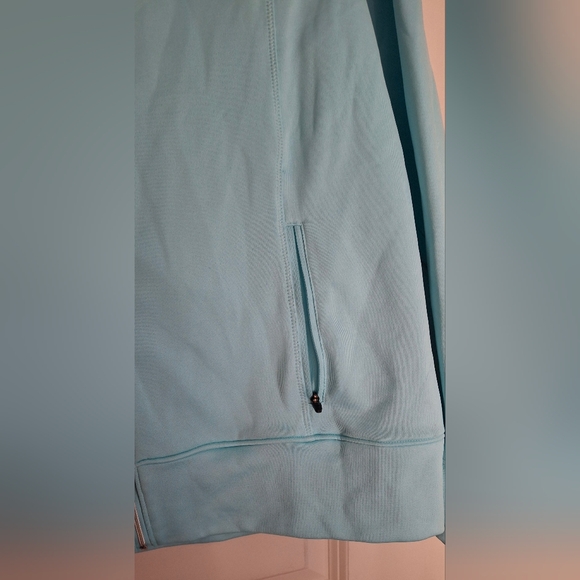 Kate Lord Tirquoise Jacket Women's Light Blue Jacket Sz XL Sporty Casual Gym 20 - Picture 3 of 10